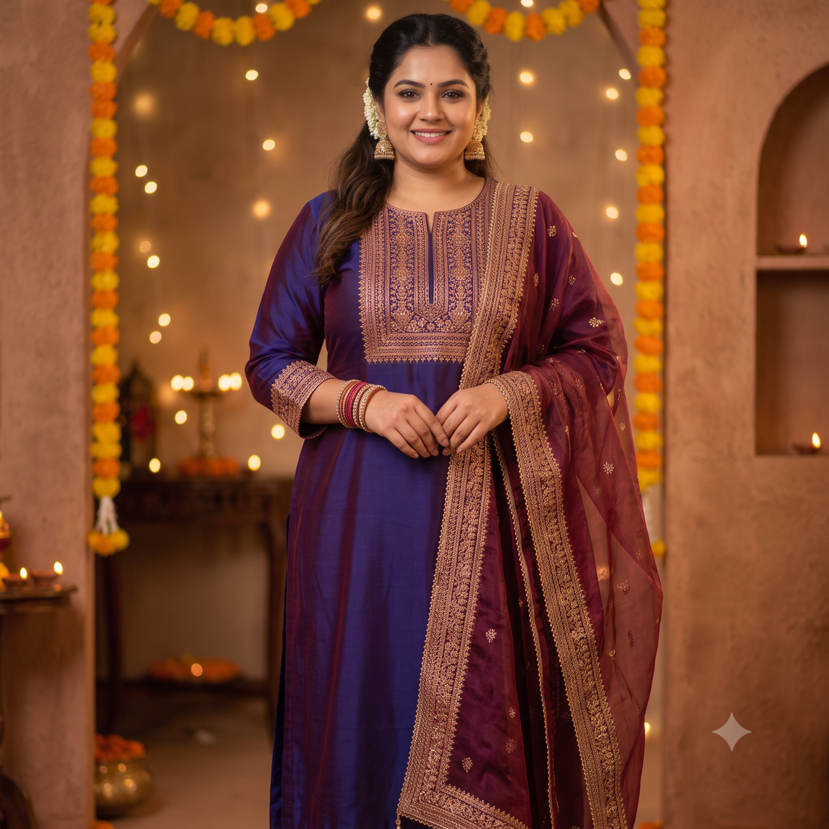 Plus size festive sets